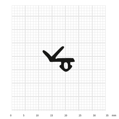 Profilansicht ADTP-1207 Dichtungsprofil