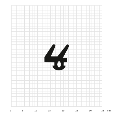 Preview: Fensterdichtung ADTP-1333 aus TPE mit profiliertem Fuß