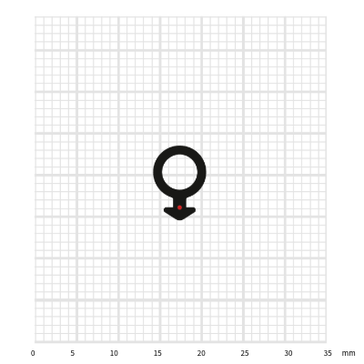 Preview: Fensterdichtung ADTP-171 mit 4 mm Fuß und Antidehnungsfaden