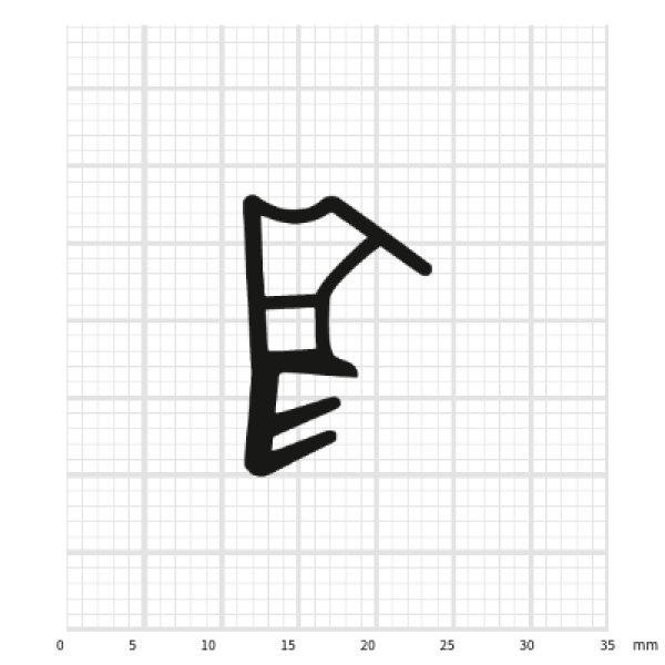 ADÜTP-1692 TPE-Dichtung für Holzfenster und Holztüren