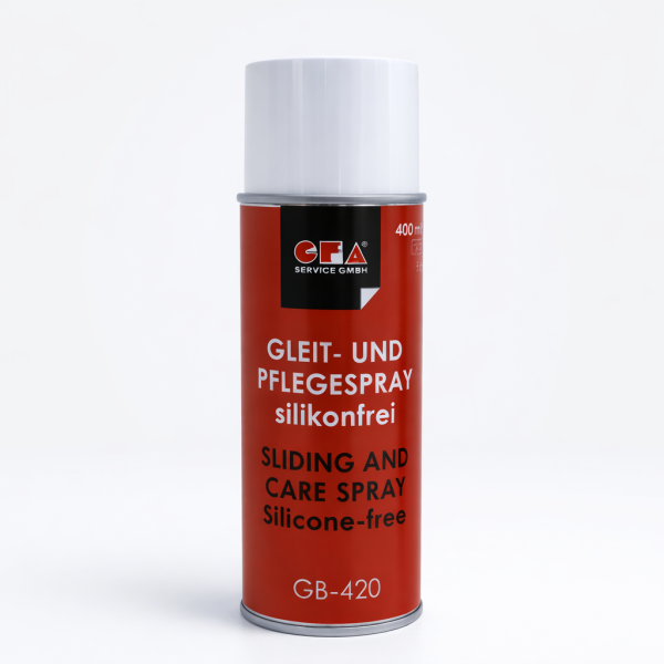 Silikonfreies Gleit- und Pflegespray für Dichtungsprofile